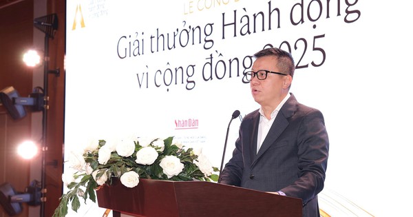 Giải thưởng Hành động vì cộng đồng 2025: Hành trình 'Kiên trì phụng sự' - Cơ hội để tôn vinh những tấm gương nhân ái!
