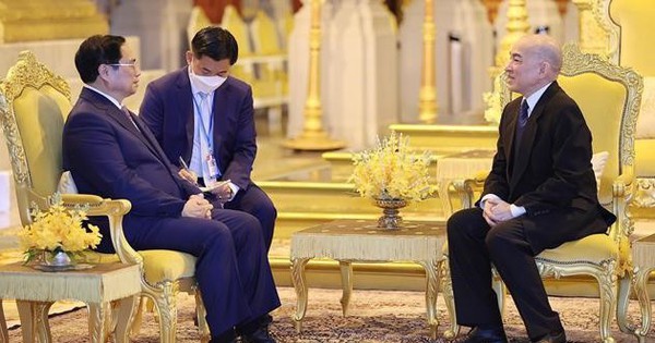 Prime Minister meets Cambodian King