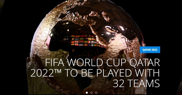 FIFA quyết định số đội bóng dự World Cup 2022