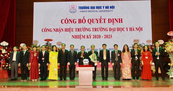 Bổ nhiệm GS.TS Nguyễn Hữu Tú làm Hiệu trưởng ĐH Y Hà Nội