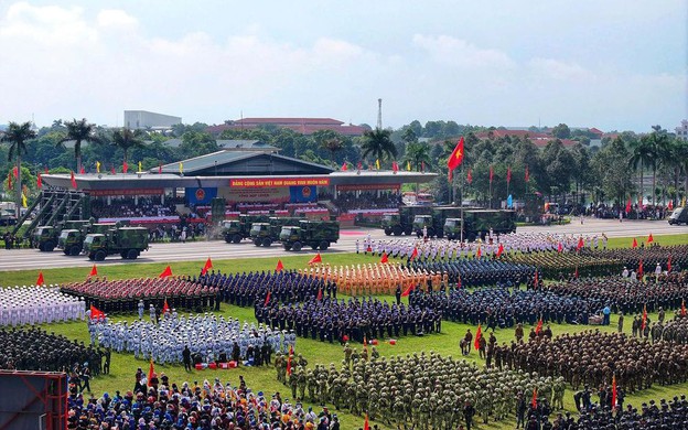 纪念越南国庆80周年阅兵第三次综合演练