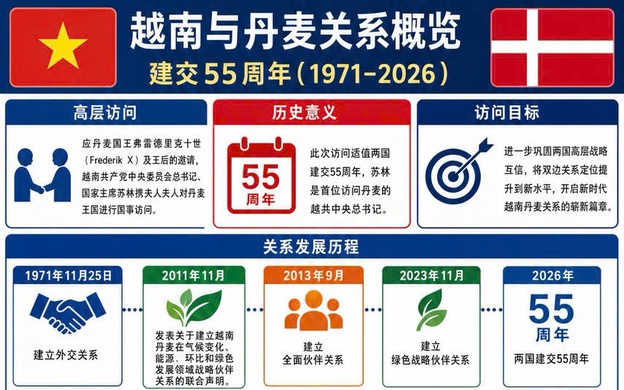 越南与丹麦关系概览