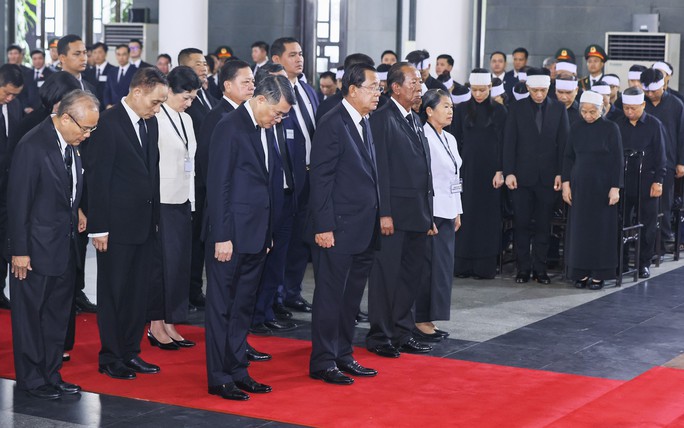 Foreign leaders pay tribute to Party General Secretary Nguyen Phu Trong