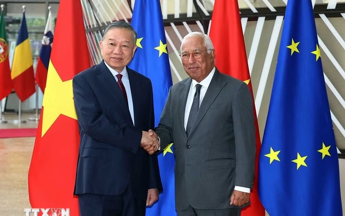 EC President hosts welcome ceremony for top leader To Lam
