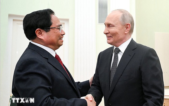 Prime Minister Pham Minh Chinh meets Russian President Putin in Moscow