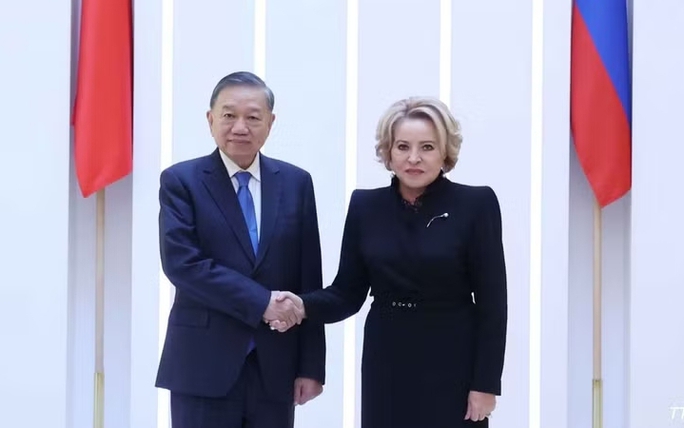 Top Vietnamese leader meets Russia’s Federation Council Chairwoman