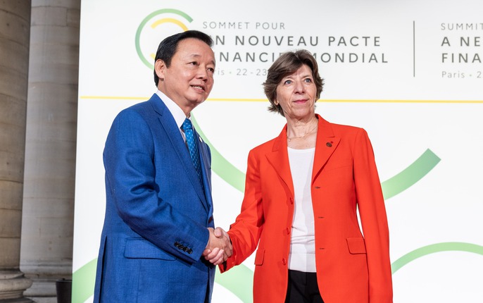 Chùm ảnh: Phó Thủ tướng Trần Hồng Hà dự khai mạc Hội nghị Thượng đỉnh về hiệp ước tài chính toàn cầu mới