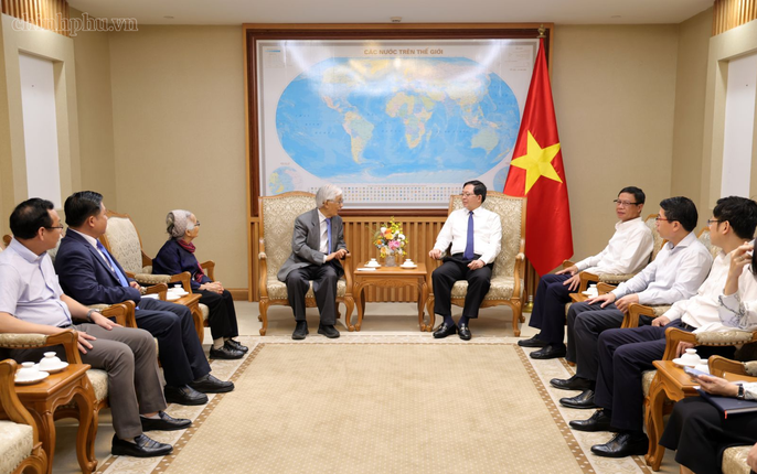 Phó Thủ tướng Hồ Quốc Dũng tiếp Hội Khoa học Gặp gỡ Việt Nam