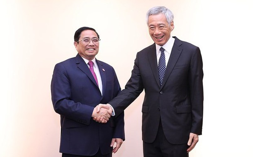 Vietnamese, Singaporean PMs meet in Washington ahead of ASEAN-U.S. Summit