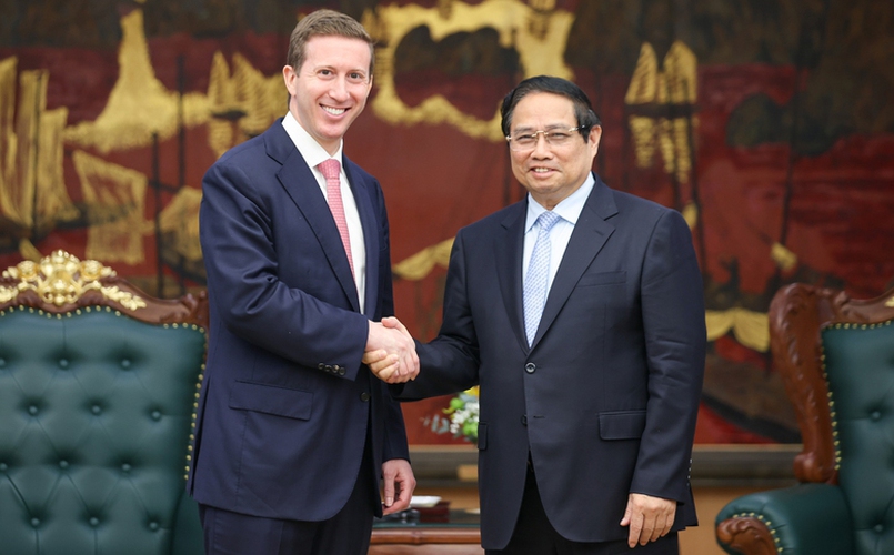 Prime Minister hosts Chief Executive Officer of Warburg Pincus
