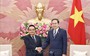 Chủ tịch Quốc hội Trần Thanh Mẫn tiếp Chủ tịch Kiểm toán Nhà nước Lào