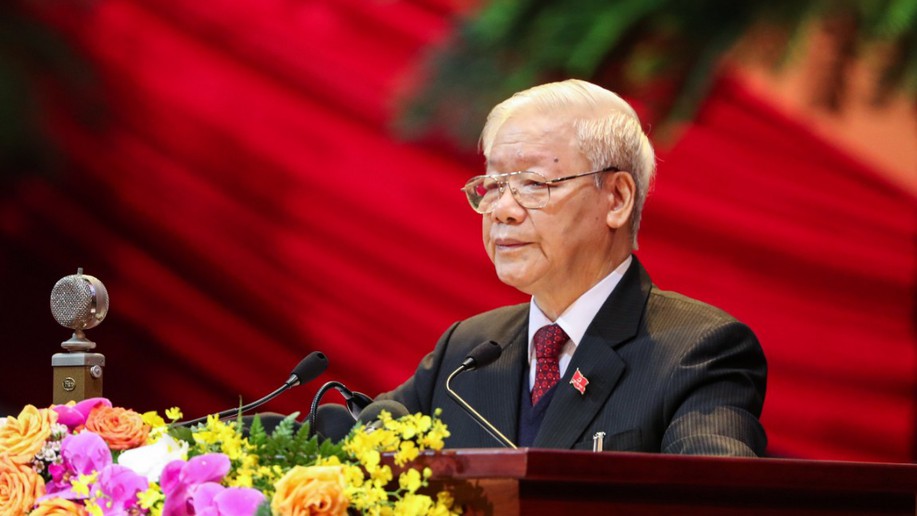 Tổng Bí thư, Chủ tịch nước Nguyễn Phú Trọng trình bày báo cáo của Ban Chấp hành Trung ương khóa XII - .: VGP News :. BÁO ĐIỆN TỬ CHÍNH PHỦ NƯỚC CHXHCN VIỆT NAM